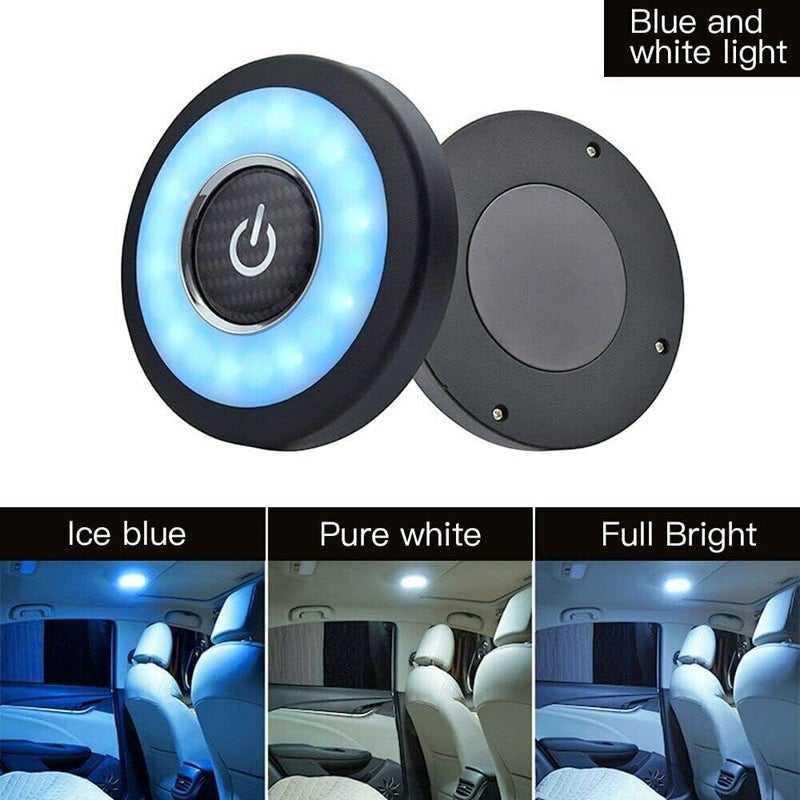 KAGOR Car Ceiling Lights Interior Roof Light USB Rechargeable LED Car Interior Dome Light Bright Multi-Function for Vehicle RV Camping Bedroom Cabinet - Image 3